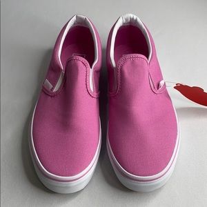 VANS CLASSIC CANVAS SLIP-ON SNEAKERS